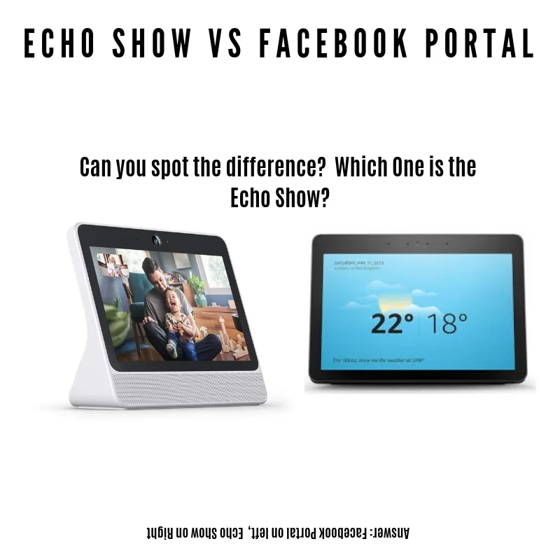 Facebook Portal vs Echo Show OneHourSmartHome